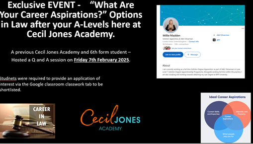 Cecil Jones Academy Alumni event   Exclusive to our students1