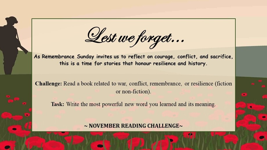 November Challenge Remembrance (1)
