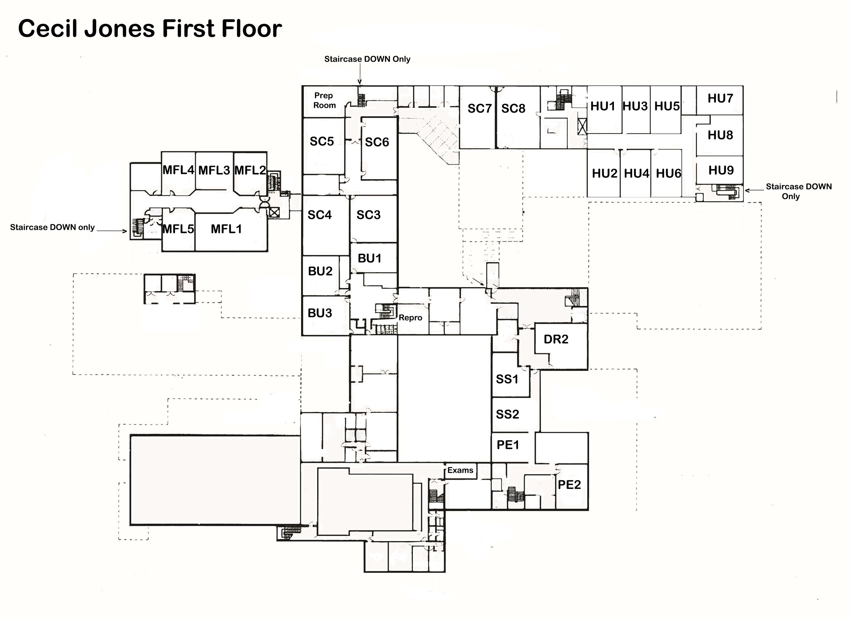 MAP First Floor 2023