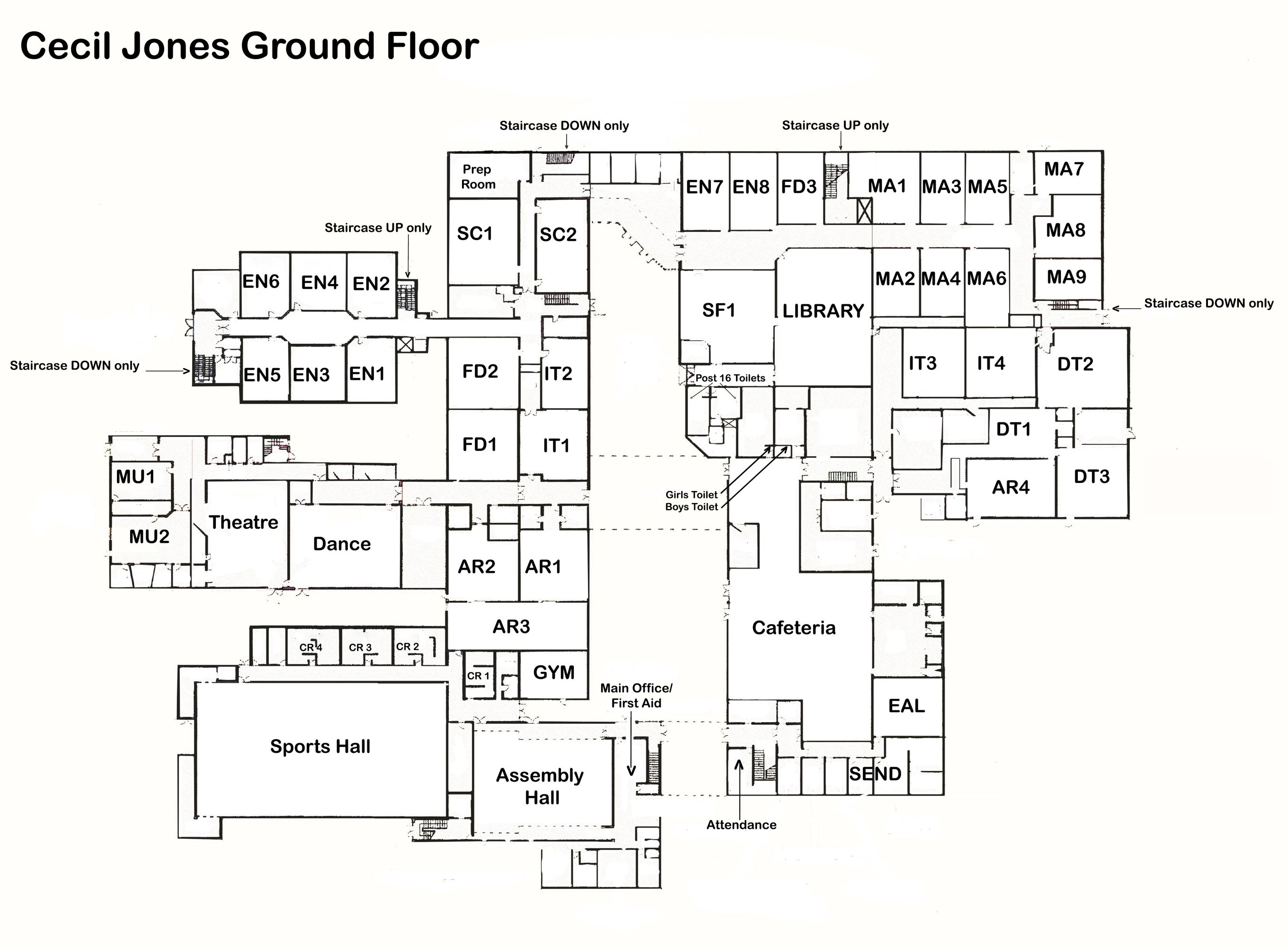 MAP Ground Floor 2023