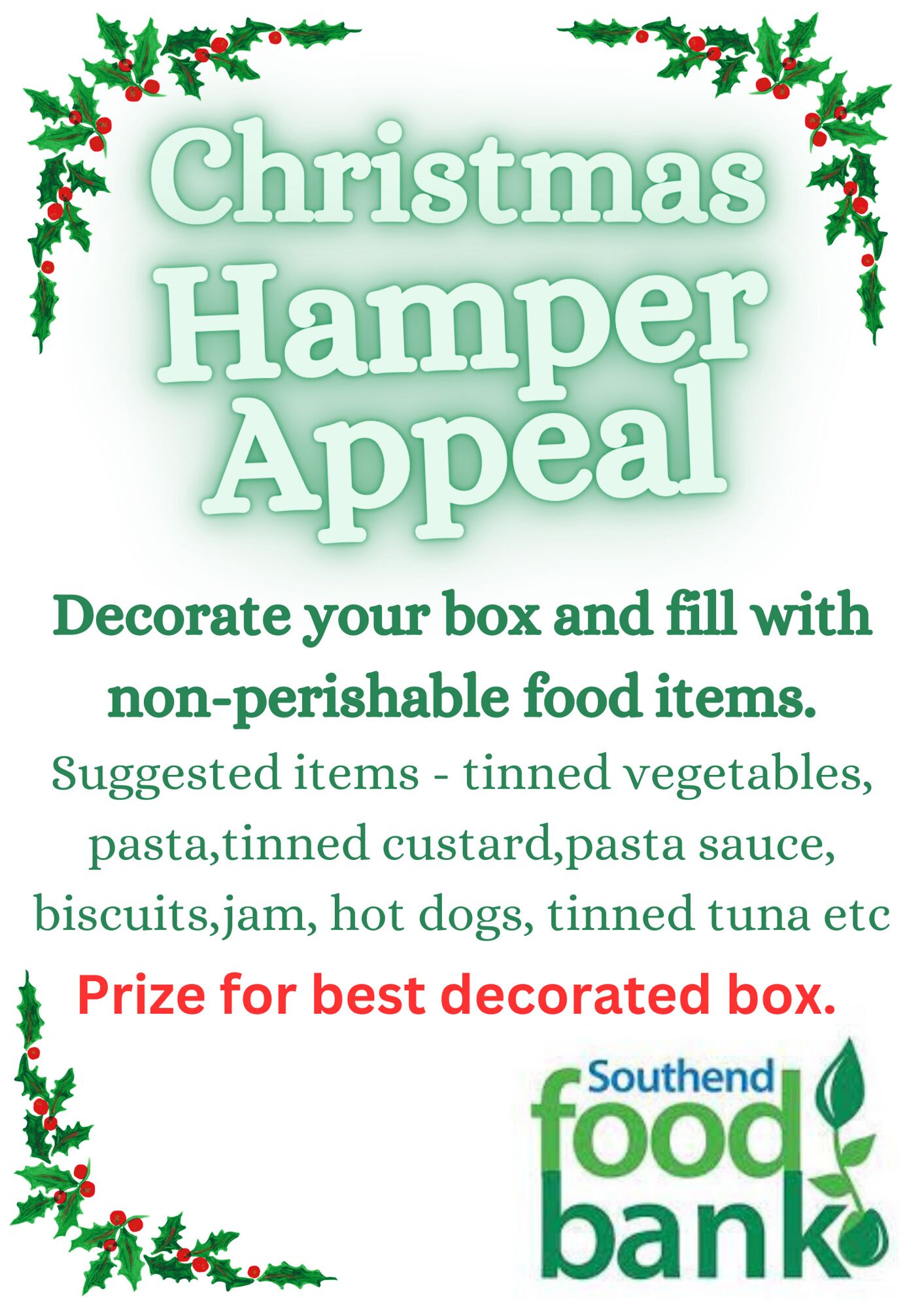 Christmas Hamper Appeal